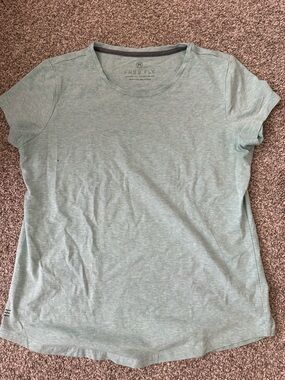 NWOT FREEFLY Short Sleeve Crewneck Tee in Heather Mint